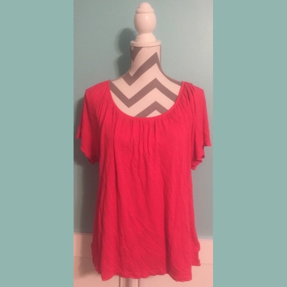 Old Navy Pink Tie-Back Top